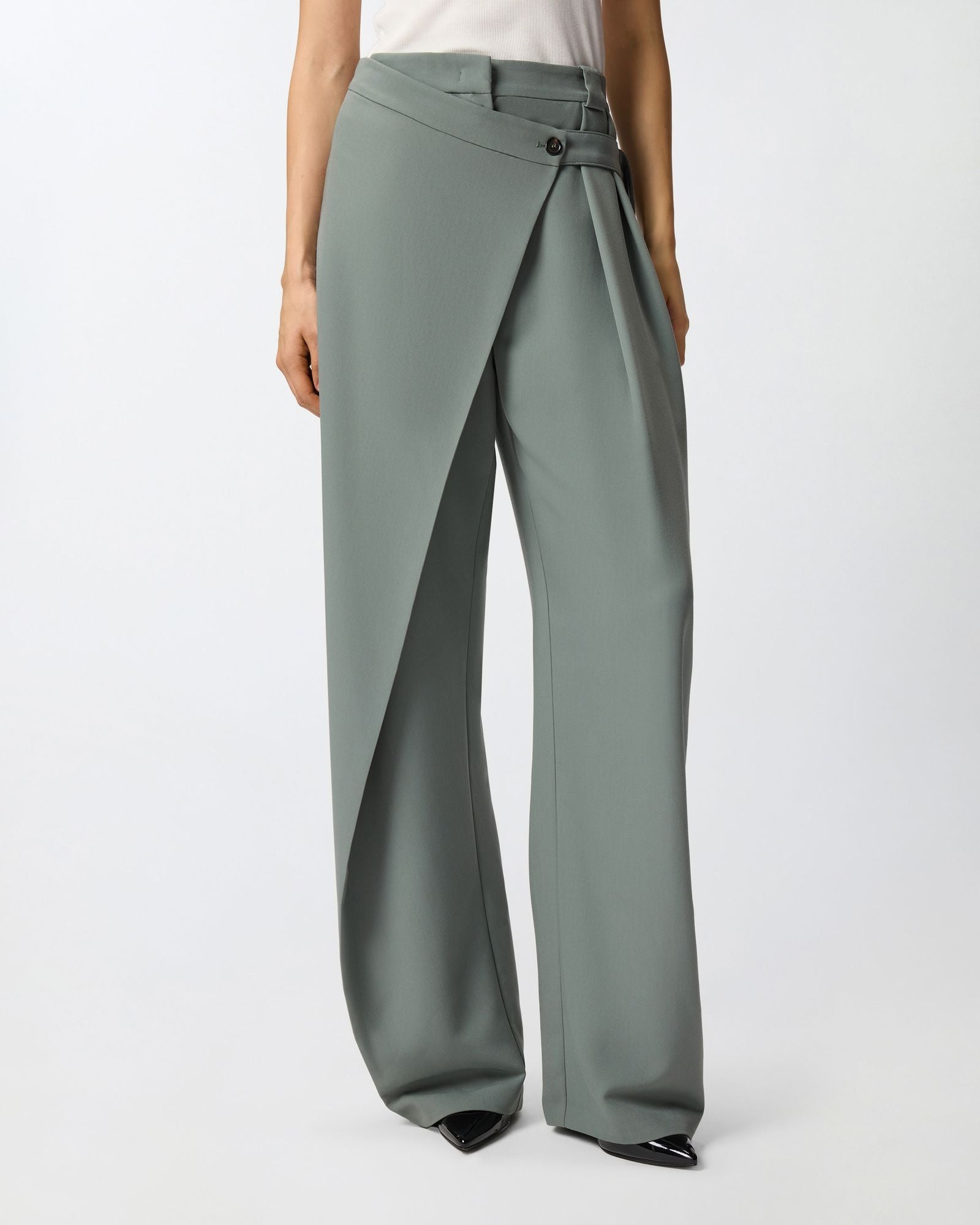 Pantalone a portafoglio 105570A18E V30 PINKO 