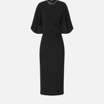 Abito con dettagli gioiello 105583A2Q2 Z99 PINKO 