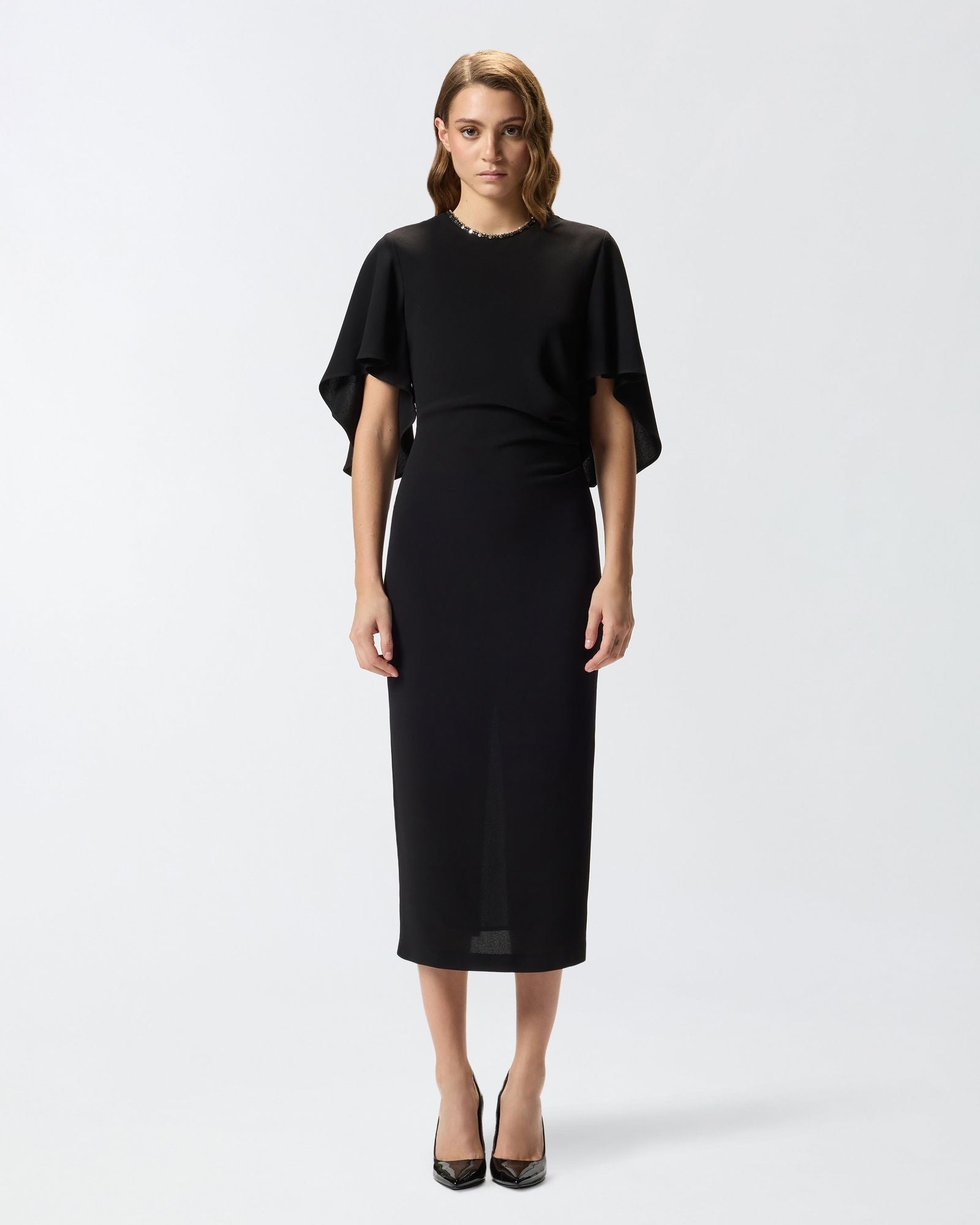 Abito con dettagli gioiello 105583A2Q2 Z99 PINKO 