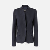 Giacca in lana gessata 105626A2QY EZ1 PINKO 