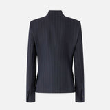 Giacca in lana gessata 105626A2QY EZ1 PINKO 