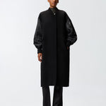 Cappotto lungo in panno - Pinko 105640A2SL Z99 PINKO 