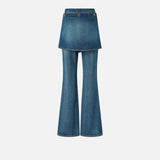 Jeans con minigonna rimovibile 105661A2U0 PJZ PINKO 