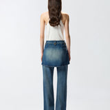 Jeans con minigonna rimovibile 105661A2U0 PJZ PINKO 