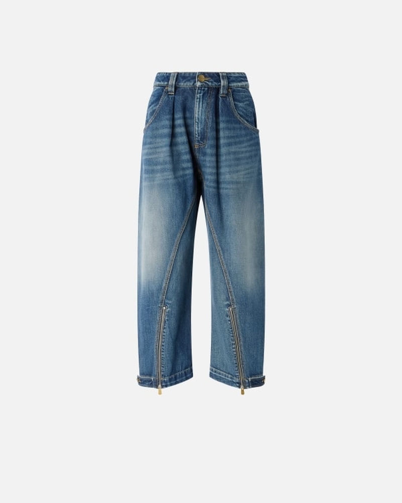 Jeans ballon con zip 105680A2TX PJZ PINKO 