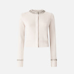 Cardigan con strass 105686A2S4 I23 PINKO 