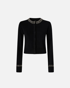 Girocollo con strass