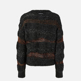 Maglione in jacquard 105688A2U3 ZI9 PINKO 