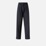 Pantalone ballon fit gessato 105707A2QY EZ1 PINKO 