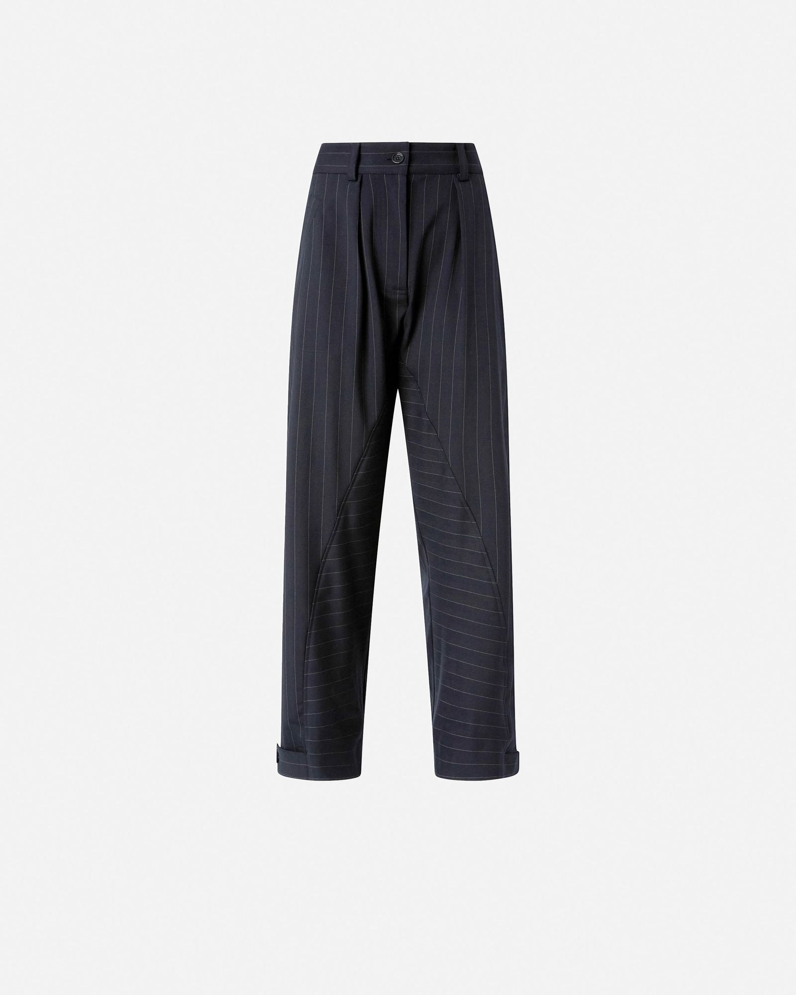 Pantalone ballon fit gessato 105707A2QY EZ1 PINKO 