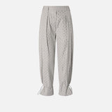 Pantalone con strass e borchie 105984A2XX K14 PINKO 
