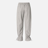 Pantalone con strass e borchie 105984A2XX K14 PINKO 