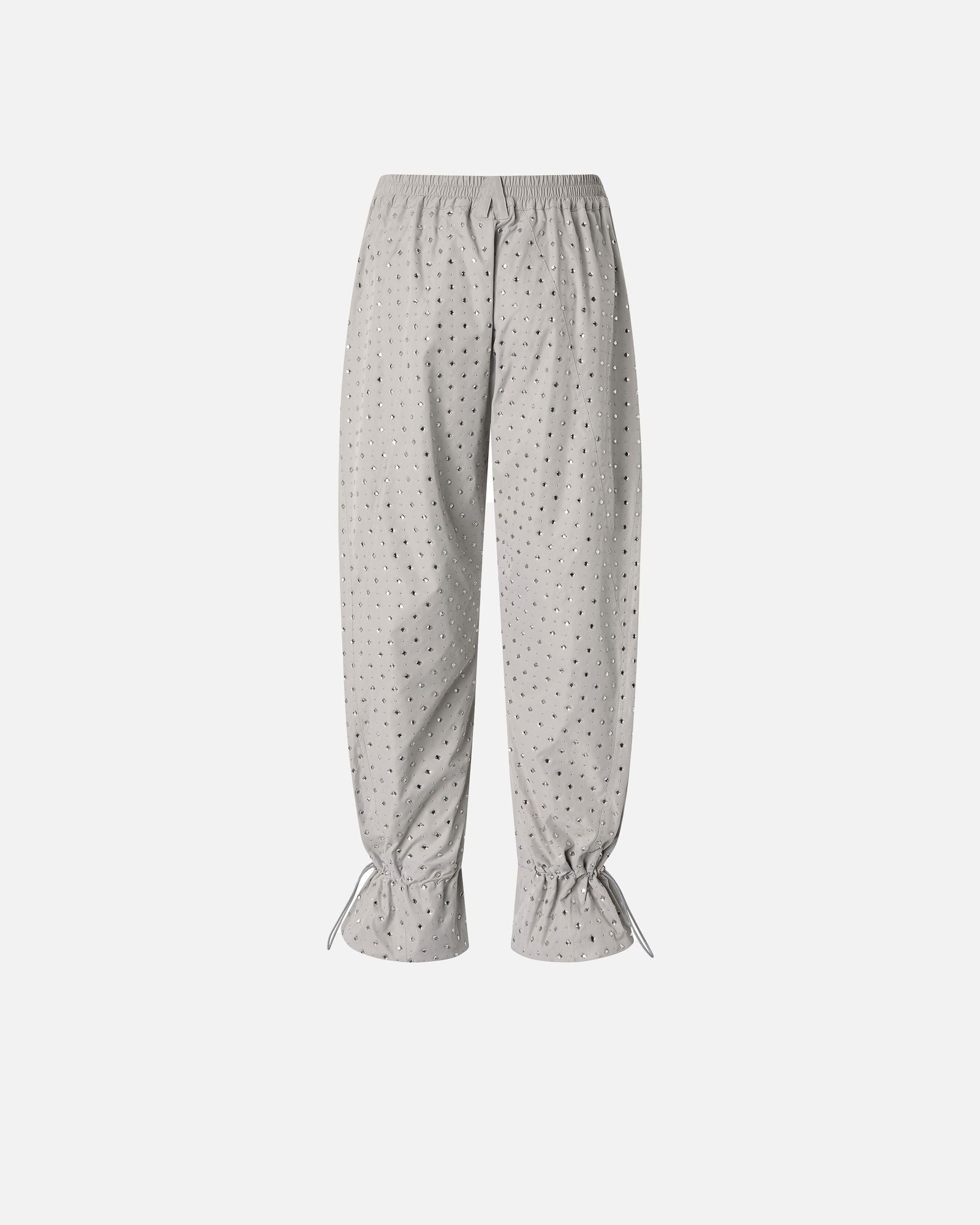 Pantalone con strass e borchie 105984A2XX K14 PINKO 