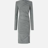 Abito midi con drappeggio 106126A2ZU I76 PINKO 