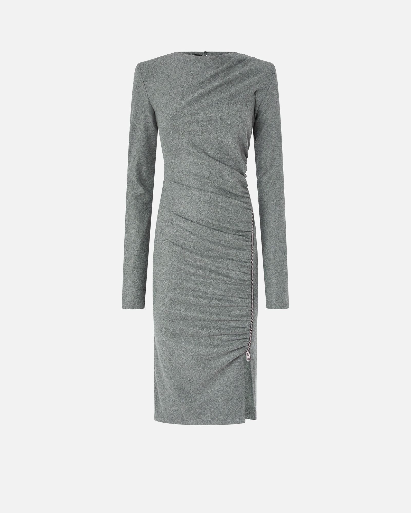 Abito midi con drappeggio 106126A2ZU I76 PINKO 