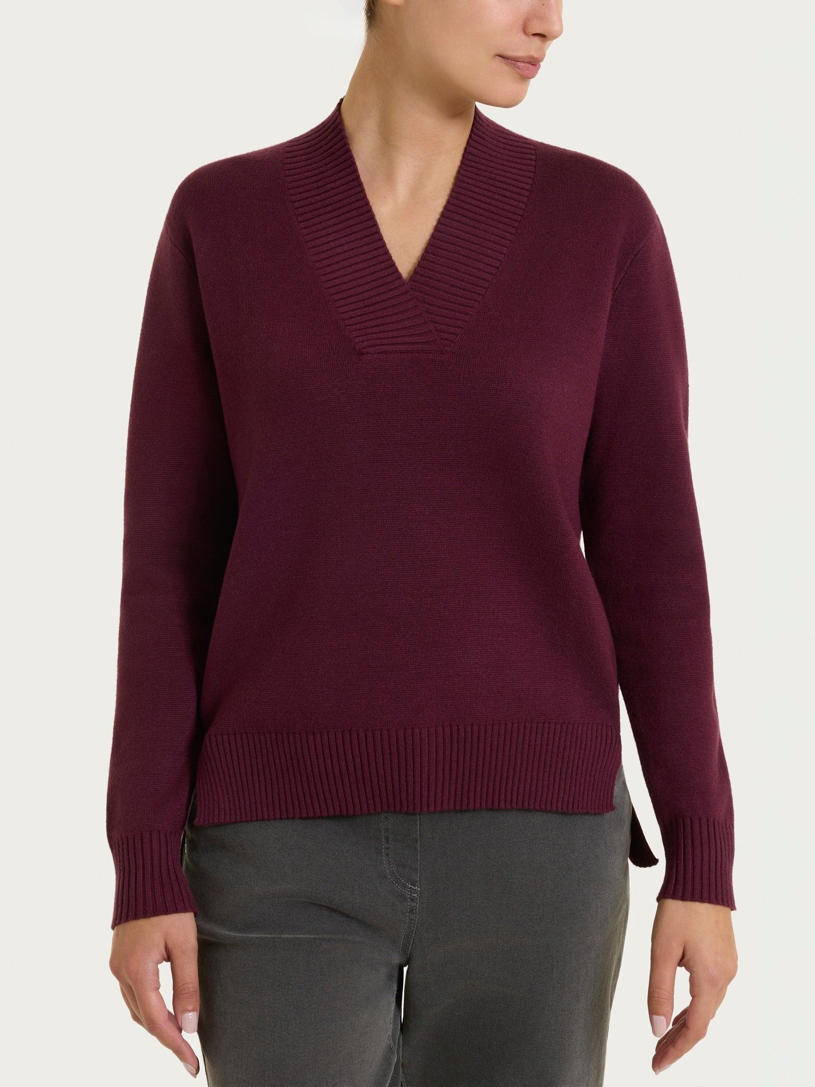 Maglia con scollo a V - Ragno DN53M2FW25 B95 RAGNO 