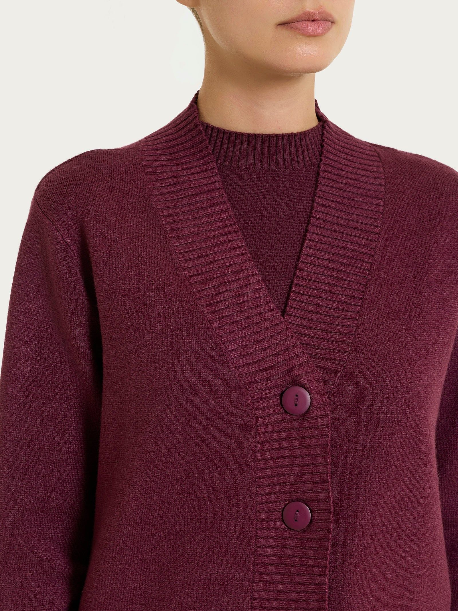 Cardigan con bottoni - Ragno DN53MIFW25 B95 RAGNO 