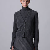 Cardigan boxy in cashmere e seta - Roberto Collina 253F01010 F0121 ROBERTO COLLINA 
