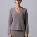 Maglia in lana angora - Roberto Collina 253F30102 F3029 ROBERTO COLLINA 