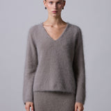 Maglia in lana angora - Roberto Collina 253F30102 F3029 ROBERTO COLLINA 