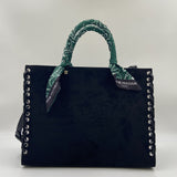 Borsa Apache nera 1481 NERO RUE MADAM PARIS 