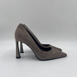 Dècolletè in pelle scamosciata -Spazio Moda 2470 TOPO SPAZIO MODA 
