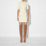 Abito mini in maglia - Elisabetta Franchi AM04S66E2 193 ELISABETTA FRANCHI 