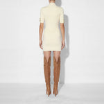 Abito mini in maglia - Elisabetta Franchi AM04S66E2 193 ELISABETTA FRANCHI 