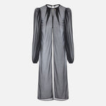 Casacca in georgette - Elisabetta Franchi CA20867E2 110 ELISABETTA FRANCHI 