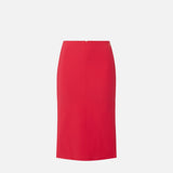 Gonna in tessuto tecnico - Elisabetta Franchi GO22867E2 CG5 ELISABETTA FRANCHI 