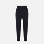 Pantalone in tessuto tecnico - Elisabetta Franchi PA22067E2 110 ELISABETTA FRANCHI 