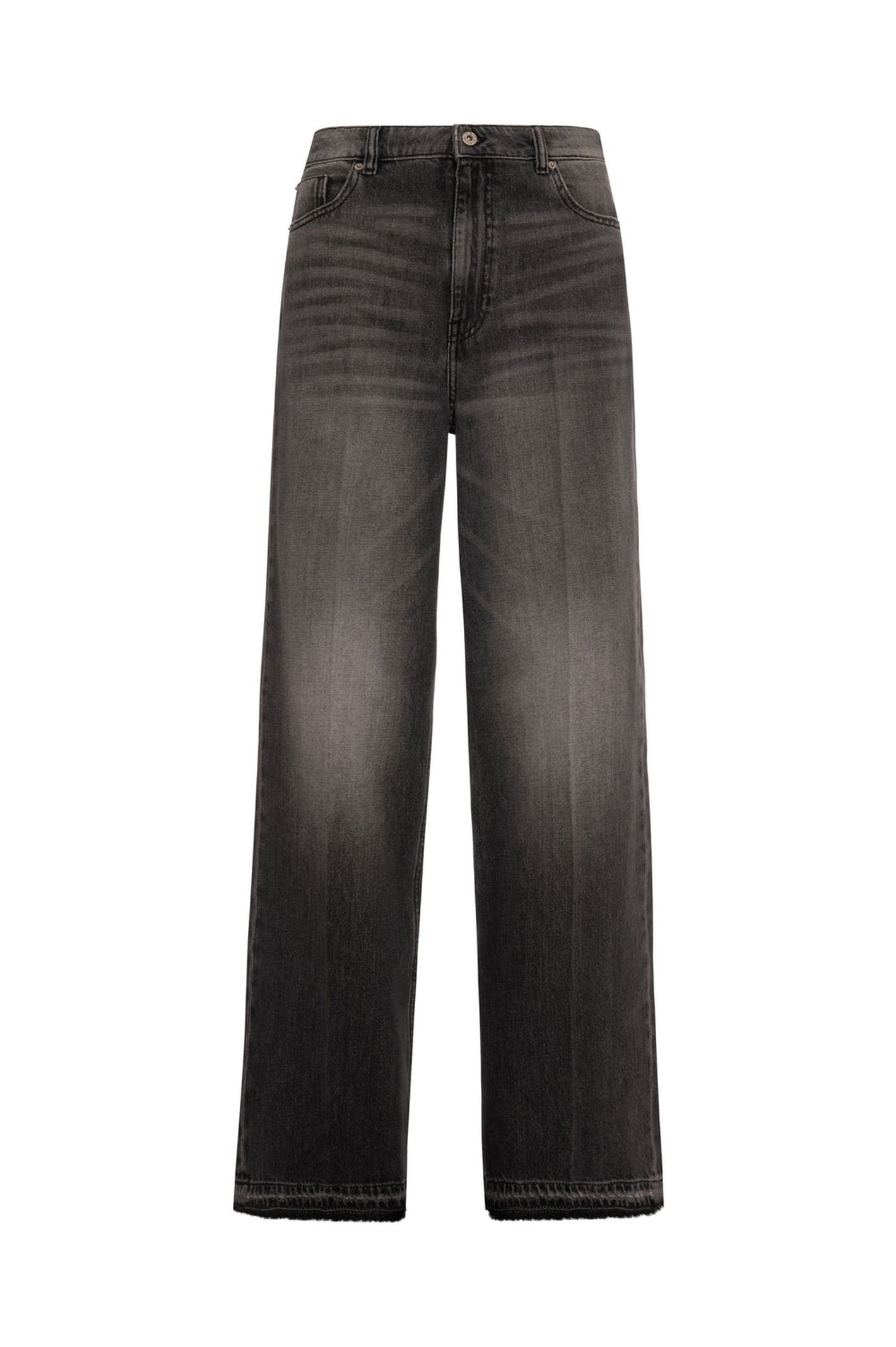 Jeans dritto con lavaggio scuro - Fracomina FP26WV2007D41993 M67 FRACOMINA 