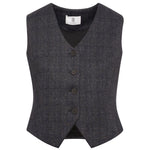 Gilet in tessuto Principe di Galles - Fracomina FR26WJ5008W57502 097 FRACOMINA 