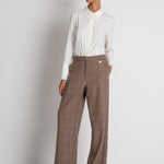 Pantalone fantasia Principe di Galles - Fracomina FR26WV2005W57595 210 FRACOMINA 