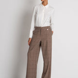 Pantalone fantasia Principe di Galles - Fracomina FR26WV2005W57595 210 FRACOMINA 