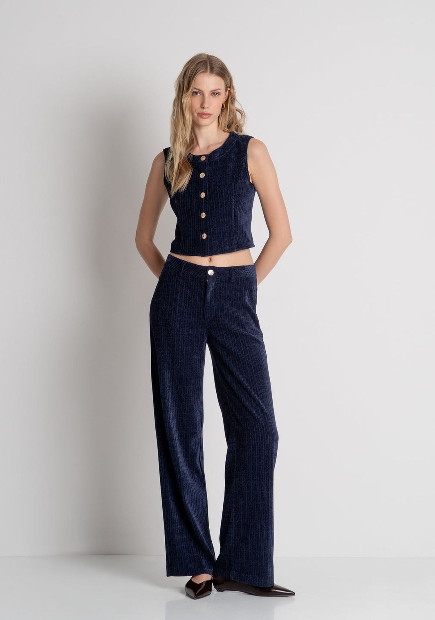 Pantalone in velluto - Fracomina FR26WV2016W59601 117 FRACOMINA 