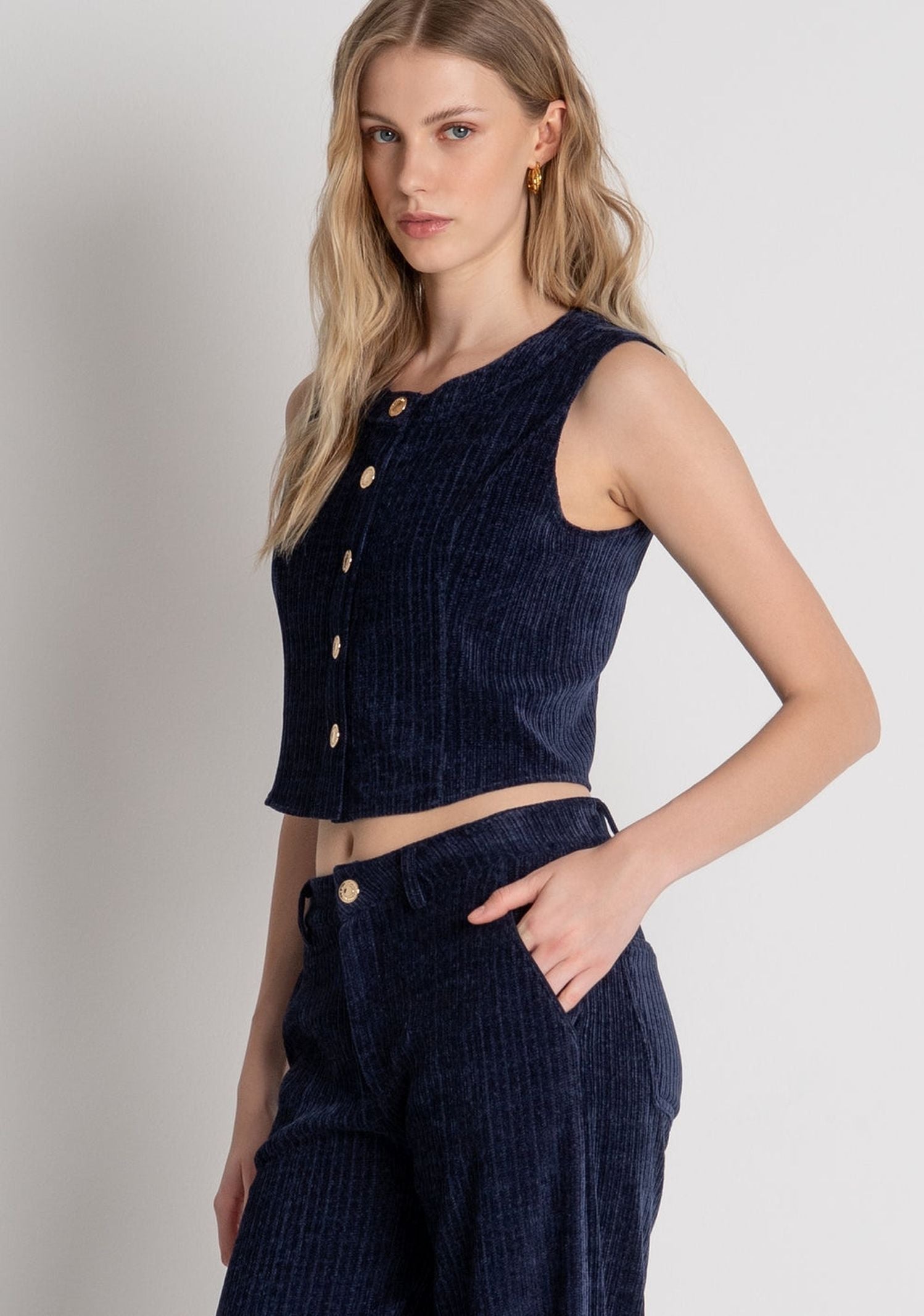 Pantalone in velluto - Fracomina FR26WV2016W59601 117 FRACOMINA 
