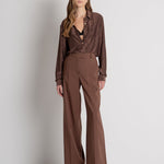 Pantalone flare - Fracomina FR26WV3002W42901 I49 FRACOMINA 
