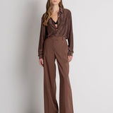 Pantalone flare - Fracomina FR26WV3002W42901 I49 FRACOMINA 