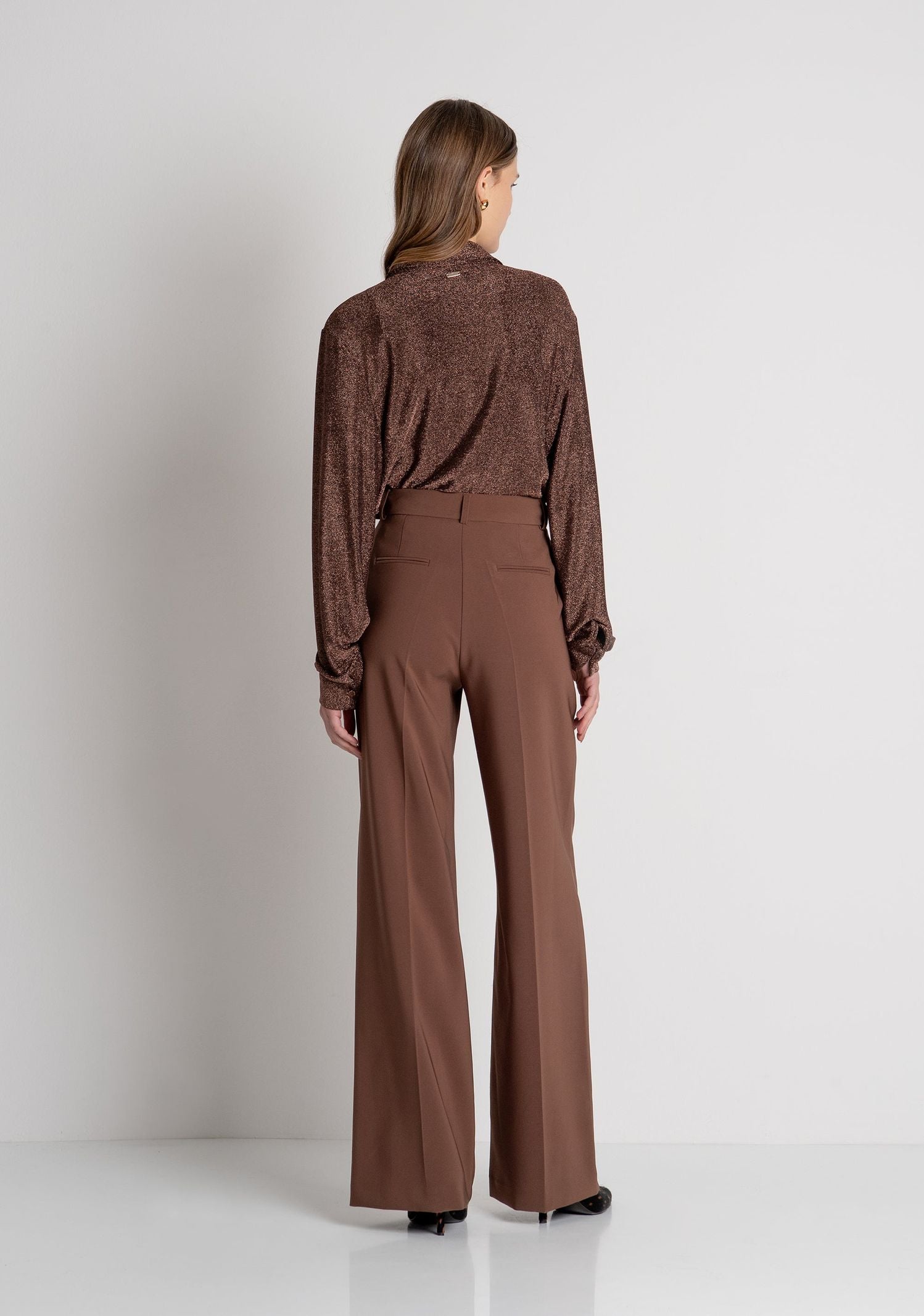 Pantalone flare - Fracomina FR26WV3002W42901 I49 FRACOMINA 