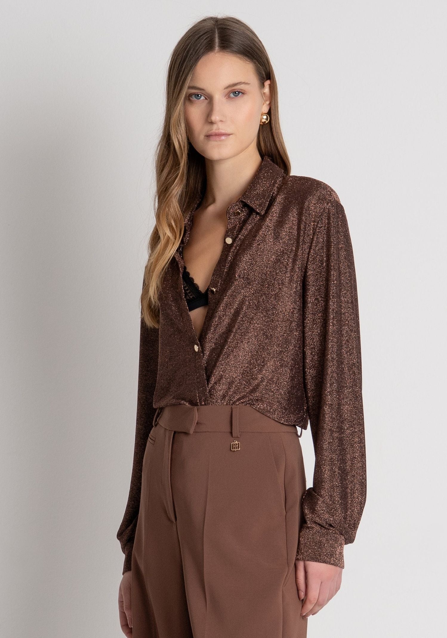 Pantalone flare - Fracomina FR26WV3002W42901 I49 FRACOMINA 