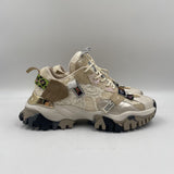 Sneakers Label beige e bianco - JoiaParis W115 BEIGEBIANCO JOIAPARIS 