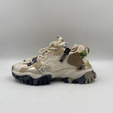 Sneakers Label beige e bianco - JoiaParis W115 BEIGEBIANCO JOIAPARIS 