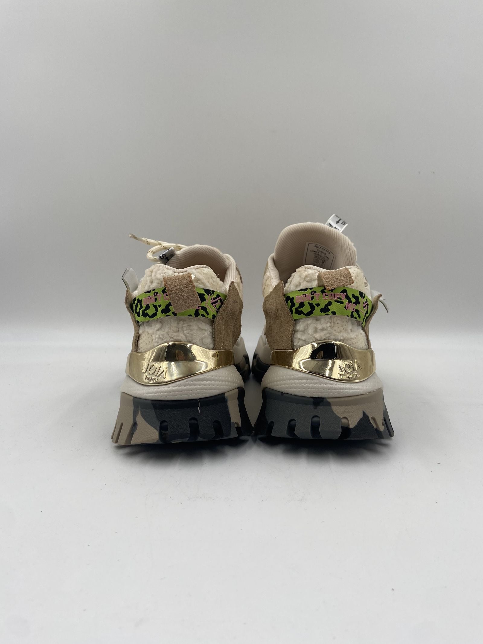 Sneakers Label beige e bianco - JoiaParis W115 BEIGEBIANCO JOIAPARIS 