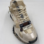 Sneakers Label beige e bianco - JoiaParis W115 BEIGEBIANCO JOIAPARIS 