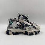 Sneakers Label bianco e nero - JoiaParis W116 BIANCONERO JOIAPARIS 