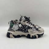 Sneakers Label bianco e nero - JoiaParis W116 BIANCONERO JOIAPARIS 