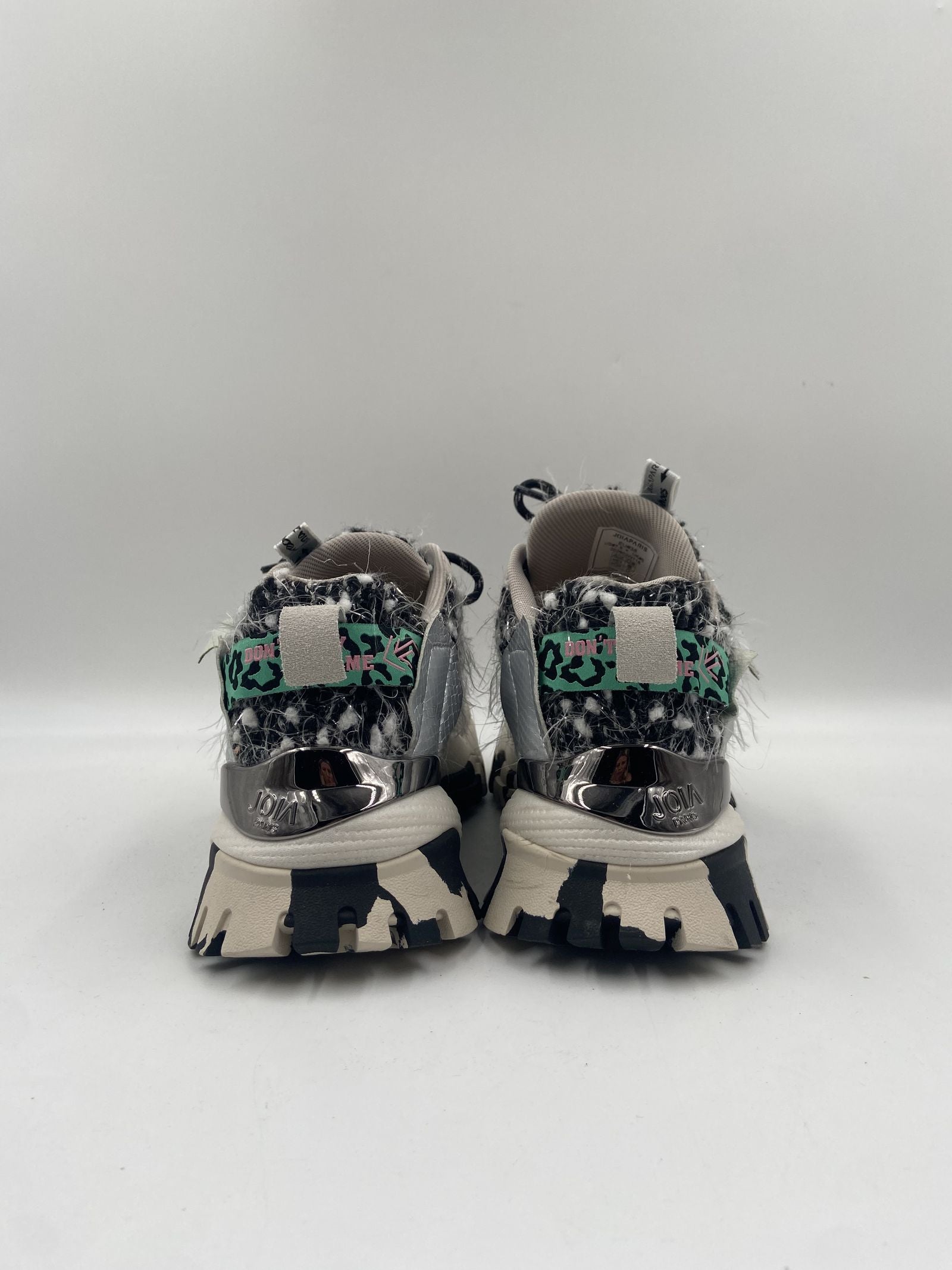 Sneakers Label bianco e nero - JoiaParis W116 BIANCONERO JOIAPARIS 