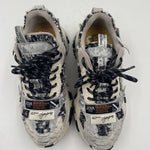 Sneakers Label bianco e nero - JoiaParis W116 BIANCONERO JOIAPARIS 
