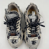 Sneakers Label bianco e nero - JoiaParis W116 BIANCONERO JOIAPARIS 